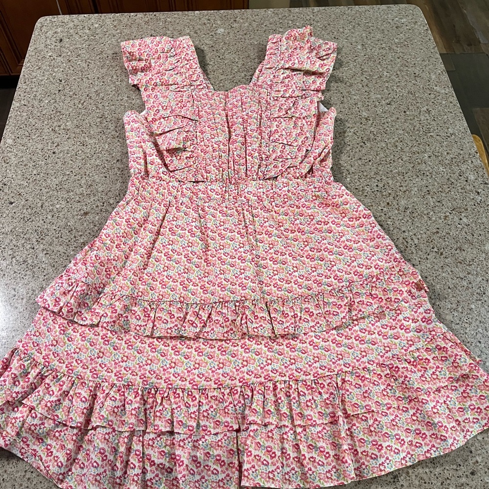 Hyacinth House Pink Ruffled Mini Dress - Picture 4 of 8